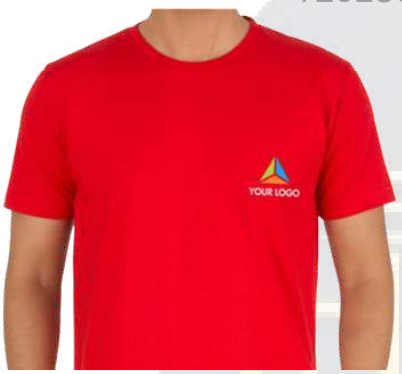 Personalised Round Neck Tee for Events, Promotions and Team Branding, Custom Printed Apparel Gift for Corporate Gifting, Campaigns and Everyday Casual Wear